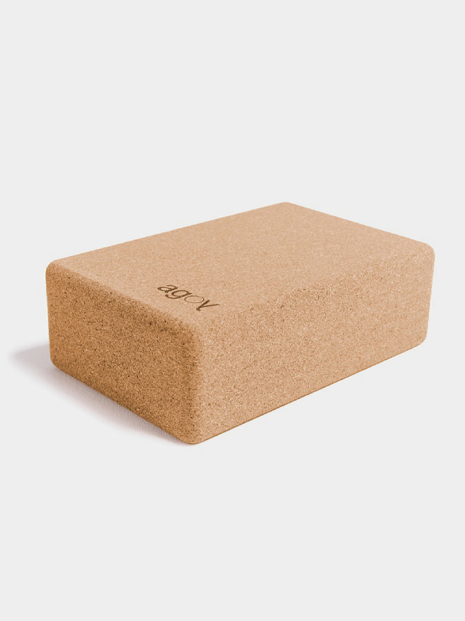 Agoy Large Cork Yoga Block
