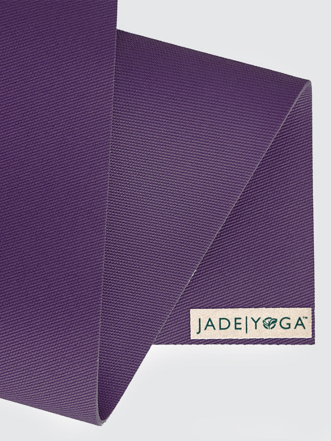 Jade Yoga Harmony 74" Inch Yoga Mat - Purple