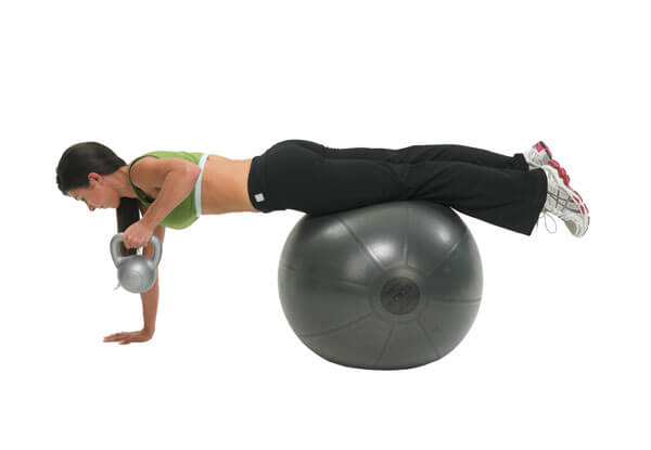 Yoga Mad 500Kg Studio Pro Swiss Ball - 55cm - Graphite