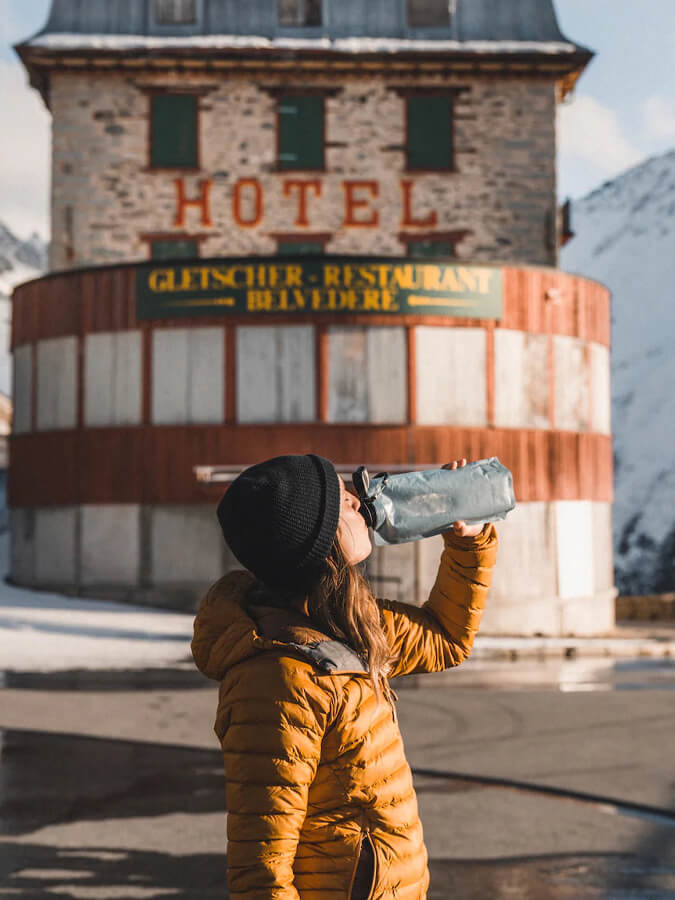 Vapur Wide Mouth Anti-Bottle Foldable 1L