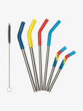 In den Warenkorb 6 Stück Straws Set - Mehrfarbig