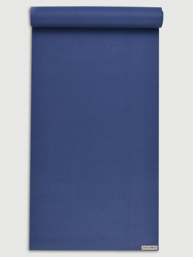 Jade Yoga Harmony Extra Wide Yoga Mat- Midnight Blue - 80"
