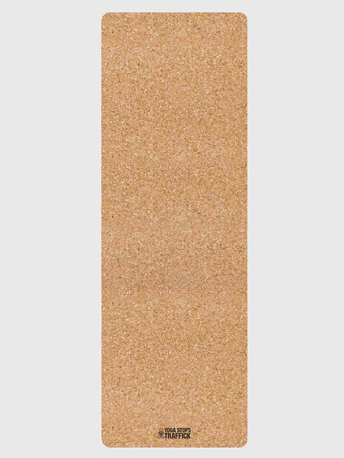 Yoga Stops Traffick Cork Yoga Mat 4mm