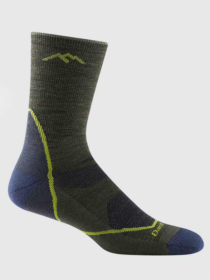 Darn Tough 1972 Light Hiker Micro Crew Lightweight Men's Cushion Socks