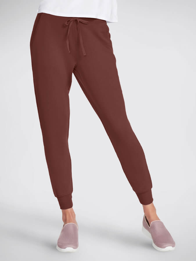 Skechers Apparel Restful Jogger Women's Pants - Brown