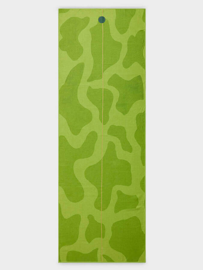 Manduka Yogitoes rSKIDLESS Mat Yoga Towel - Forrest GL