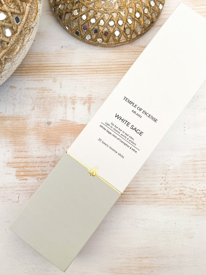 Temple of Incense - White Sage Incense Sticks
