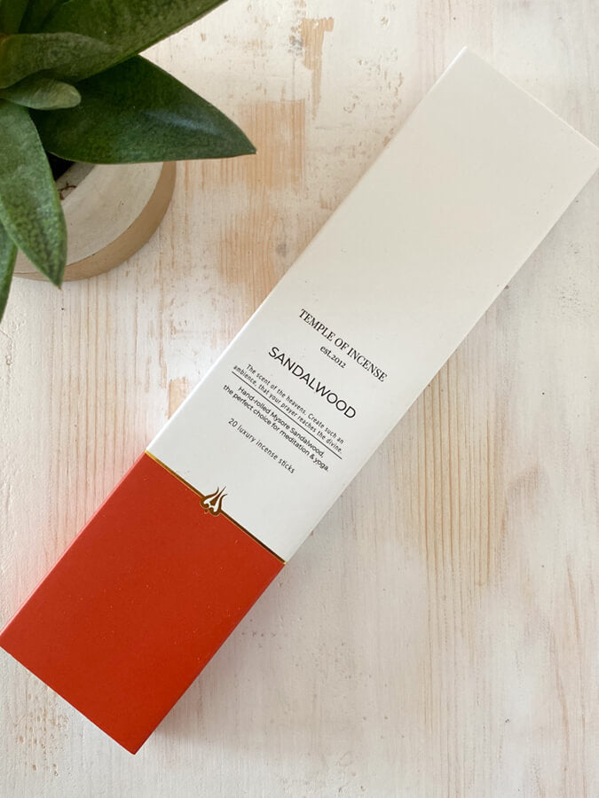 Temple of Incense - Sandalwood Incense Sticks