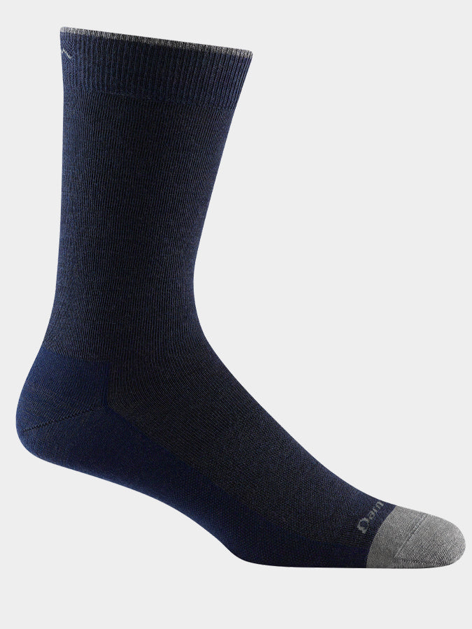 Darn Tough 6032 Men's Solid Crew Lightweight Lifestyle Socks
