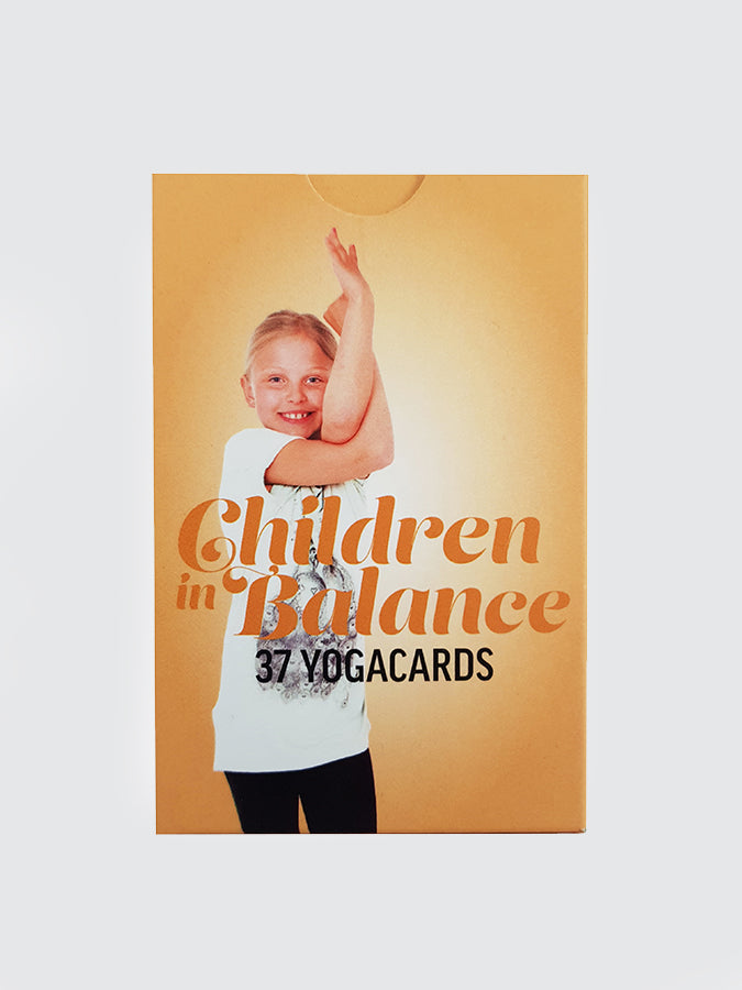 ChiBall Children In Balance Playing Yoga Cards