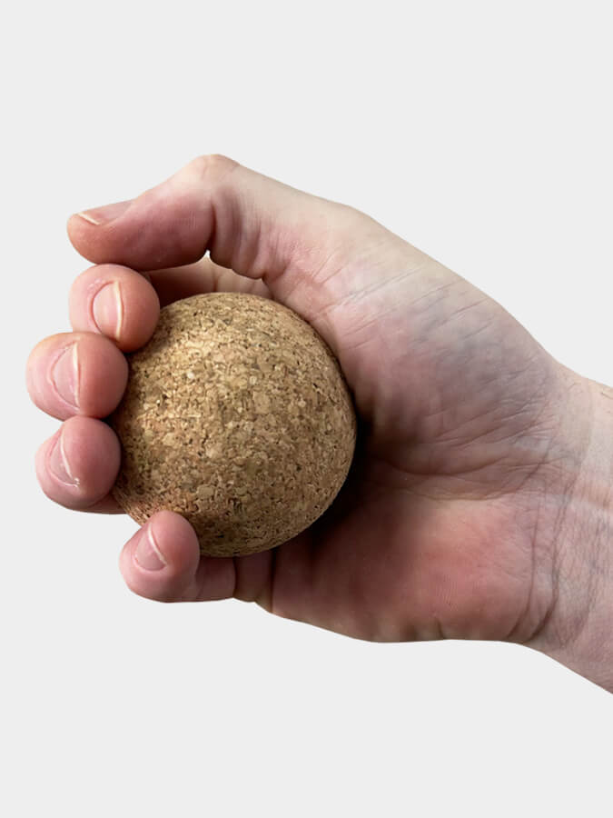 Yoga Studio Cork Unbranded Massage Ball Set von 3 - 2cm, 4cm, 6cm