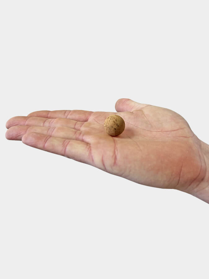 Yoga Studio Cork Unbranded Massage Ball Set von 3 - 2cm, 4cm, 6cm