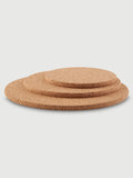 Kork Ethos Pack von 3 Runden Trivets 150+200+250 x 10mm