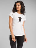 Prana Graphic Damenoberteil - Weißer Bär