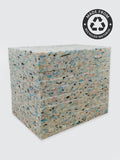 Yoga Studio 1''' Inch Chip Foam Half Yoga Block (10 Pack)