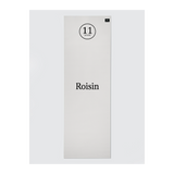 Personalised Yoga Mat 6mm With Custom Design - White