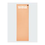 Personalised Yoga Mat 6mm With Custom Design - Peach Fuzz