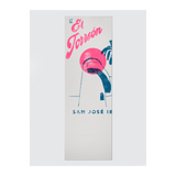 Personalised Yoga Mat 6mm With Custom Design - White No Label