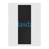 Personalised Yoga Mat 6mm With Custom Design - Black