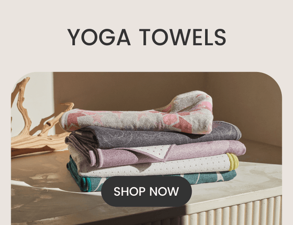Colección de toallas de yoga Manduka