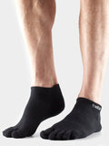 ToeSox Ultra Lite Sport Women's Socks - Black - Medium