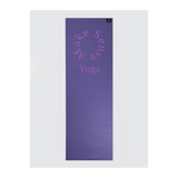 Personalised Yoga Mat 6mm With Custom Design - Purple