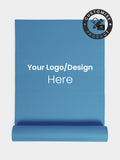 Personalised Yoga Mat 6mm With Custom Design - Mineral Blue