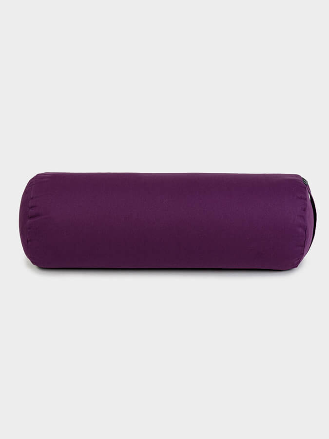 Yoga Studio Organic Buckwheat Meditation Bolster Cushion - Lilac