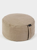 Yoga Studio EU Zylinder Buckwheat Leinen Meditation Kissen