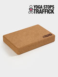 Yoga stoppt Traffick Cork Yoga Block Board