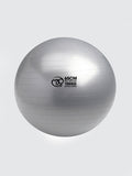 Yoga Mad Antiburst Swiss Ball mit Pumpe 65cm - Silber