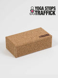 Yoga stoppt Traffick Standard Größe Cork Yoga Brick