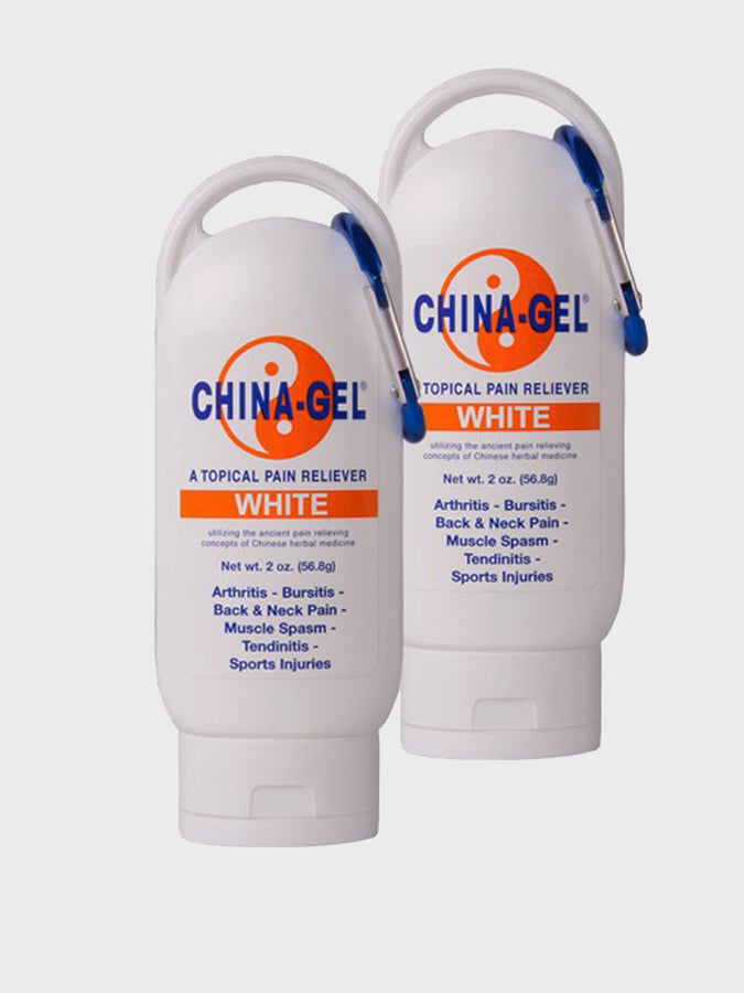 China Gel - White - 2oz Tube Pack - Twin Pack